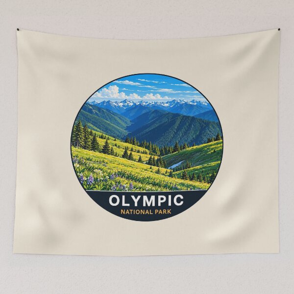 Item preview, Olympic National Park Sticker, Washington designed and sold by Gideon Emmerich.