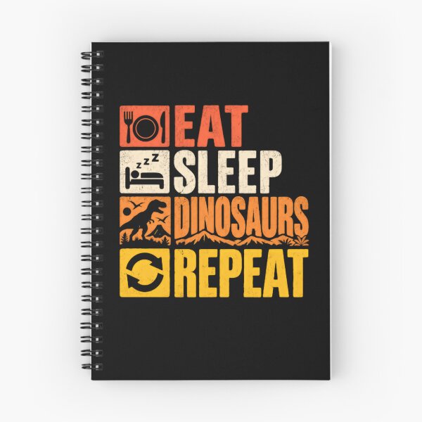Item preview, Eat Sleep Dinosaurs Repeat Dinosaur Lover Paleontologist designed and sold by JonesFlora2025.
