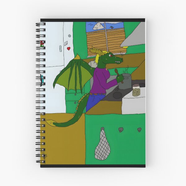 Item preview, Dragon Chef in a Kitchen designed and sold by J-Mindful.