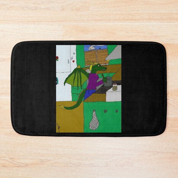 Item preview, Dragon Chef in a Kitchen designed and sold by J-Mindful.