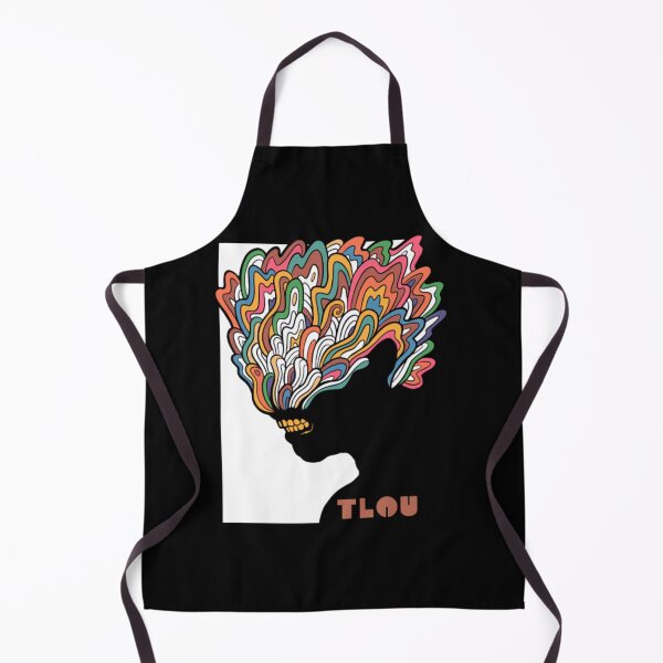 Item preview, Abstract Psychedelic Colorful Flower Head Profile Silhouette designed and sold by BorisBruns.