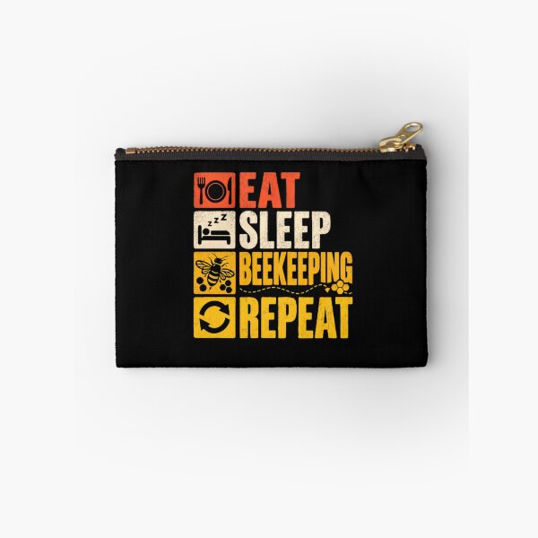 Item preview, Eat Sleep Beekeeping Repeat Beekeeper Apiarist Hobby designed and sold by JonesFlora2025.