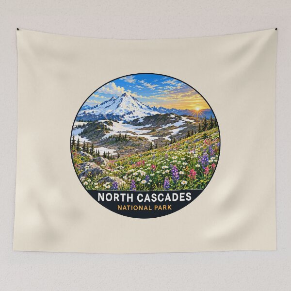 Item preview, North Cascades National Park designed and sold by Gideon Emmerich.