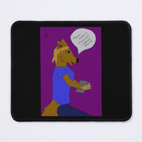 Item preview, Anthropomorphic Dog Mistake Art designed and sold by J-Mindful.