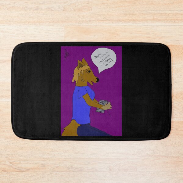 Item preview, Anthropomorphic Dog Mistake Art designed and sold by J-Mindful.