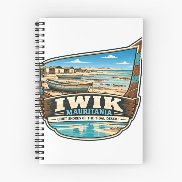 Item preview, Iwik Mauritania Quiet Shores Of The Tidal Desert Travel Destination Explorer Souvenir designed and sold by Simsimah26Parks.
