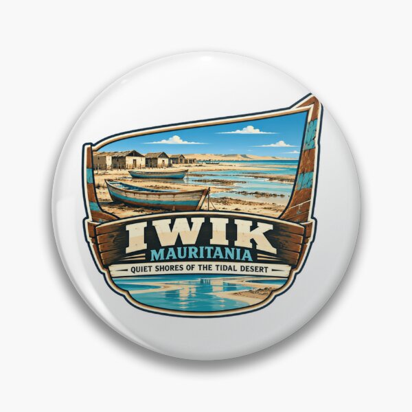 Item preview, Iwik Mauritania Quiet Shores Of The Tidal Desert Travel Destination Explorer Souvenir designed and sold by Simsimah26Parks.
