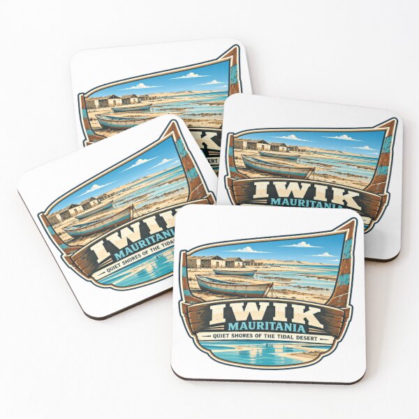 Item preview, Iwik Mauritania Quiet Shores Of The Tidal Desert Travel Destination Explorer Souvenir designed and sold by Simsimah26Parks.