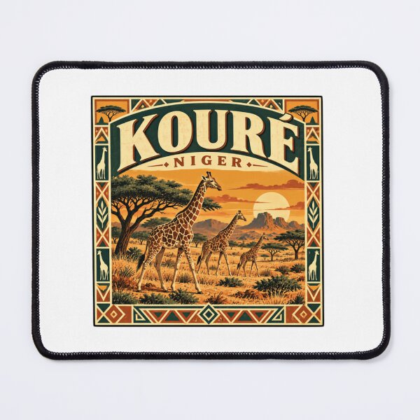 Item preview, Kouré Niger African Giraffe Safari Traveler Souvenir designed and sold by Simsimah26Parks.