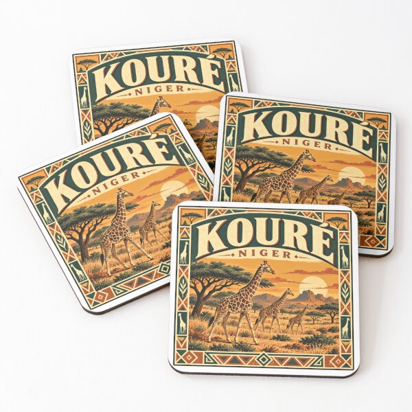 Item preview, Kouré Niger African Giraffe Safari Traveler Souvenir designed and sold by Simsimah26Parks.