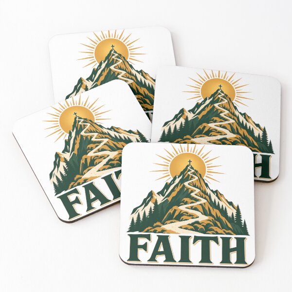 Item preview, Faith One Step at a Time Shirt, Mountain Cross Christian Graphic designed and sold by haitrieuic96.