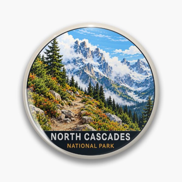Item preview, North Cascades National Park designed and sold by Gideon Emmerich.