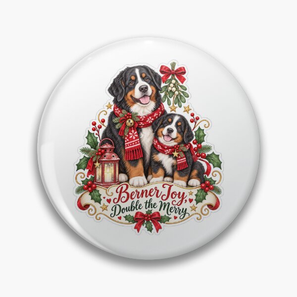 Artikelvorschau, Berner Freude Doppeltes fröhliches Berner Weihnachtsfest entworfen und verkauft von badburropress.