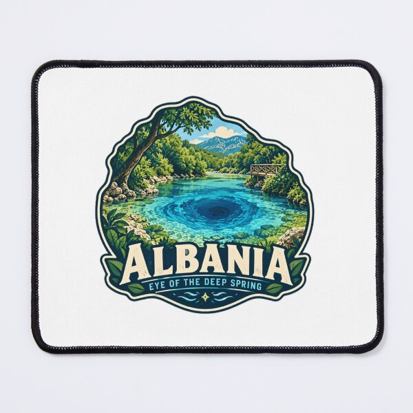 Item preview, Albania Eye Of The Deep Spring Vacation Souvenir designed and sold by Simsimah26Parks.