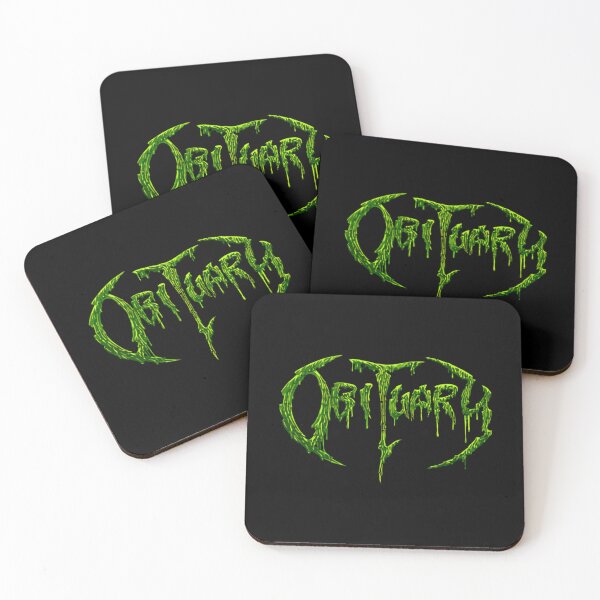 Item preview, Obituary Band Logo designed and sold by GiftNoZero.