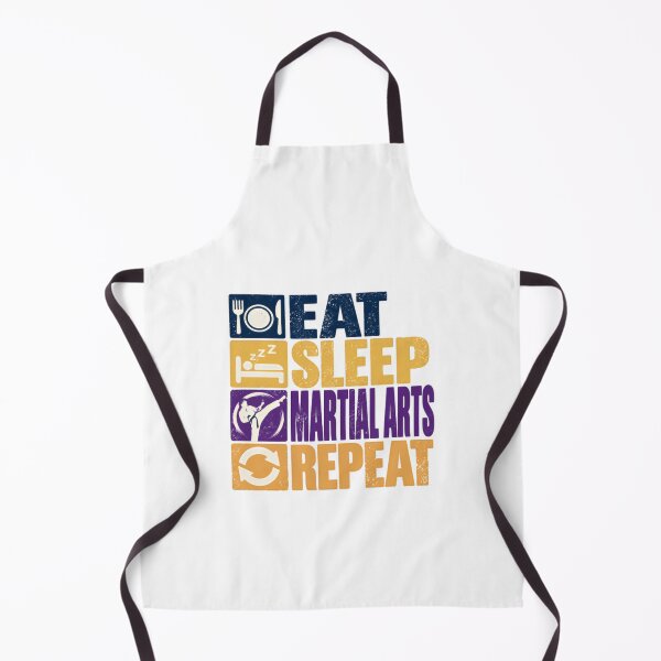 Item preview, Eat Sleep Martial Arts Repeat Martial Artist Combat Sports Lover designed and sold by HumansStuck12.