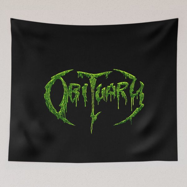 Item preview, Obituary Band Logo designed and sold by GiftNoZero.