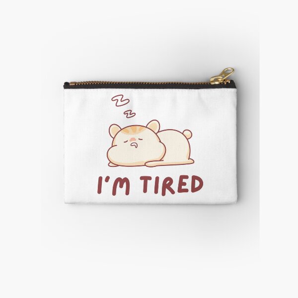 Item preview, I'm Tired Hamster Design designed and sold by CarefulCreation.