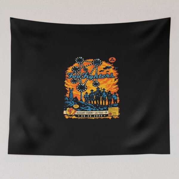 Item preview, Foo Fighters Allegiant Stadium Las Vegas Nv Take Cover Tour Vintage Western Concert designed and sold by HSMGallery.