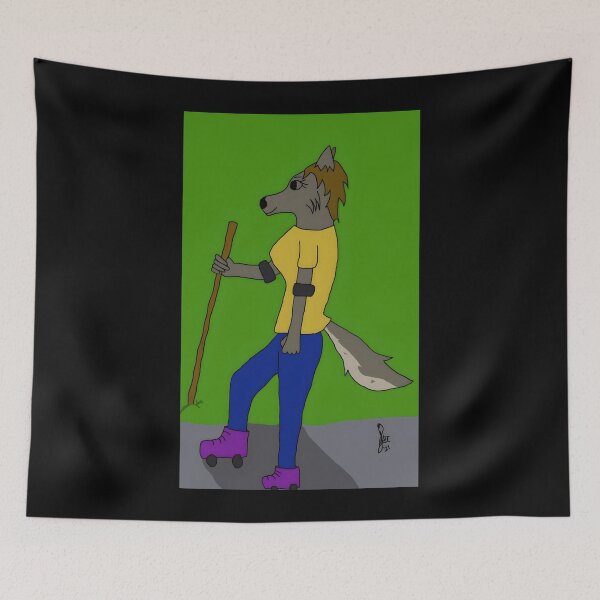 Item preview, Furry Roller Skater Adventure designed and sold by J-Mindful.