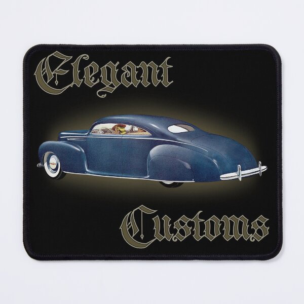 Item preview, 1940 Zephyr with a chopped top and EC text - Lowrider, Kustom, Hot Rod, Muscle Car designed and sold by Elegant Customs.