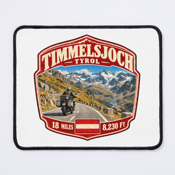 Item preview, Timmelsjoch Tyrol Motorcycle Pass Austria Adventure Travel designed and sold by Star3NowForMe.