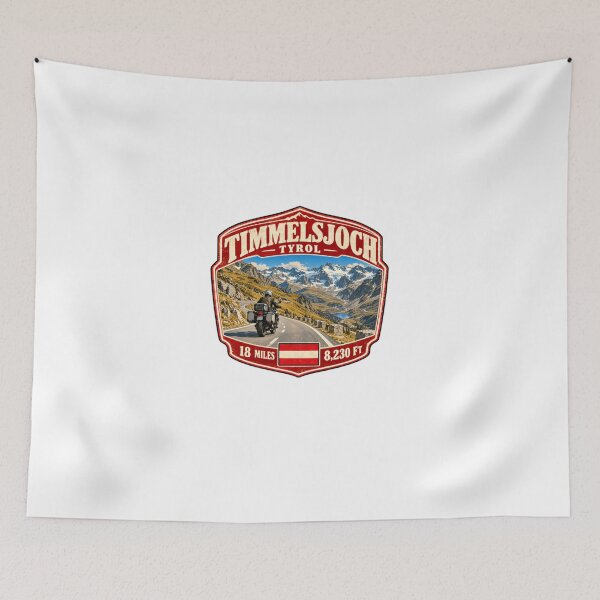 Item preview, Timmelsjoch Tyrol Motorcycle Pass Austria Adventure Travel designed and sold by Star3NowForMe.