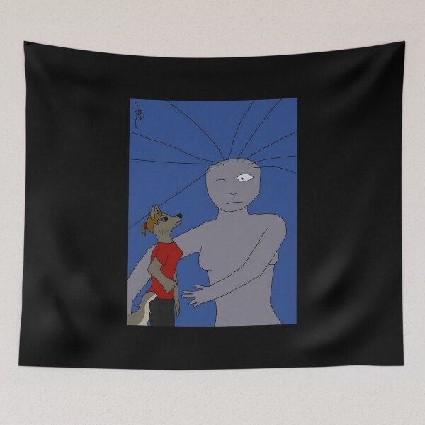 Item preview, Surreal Embrace of the Futuristic Canine designed and sold by J-Mindful.