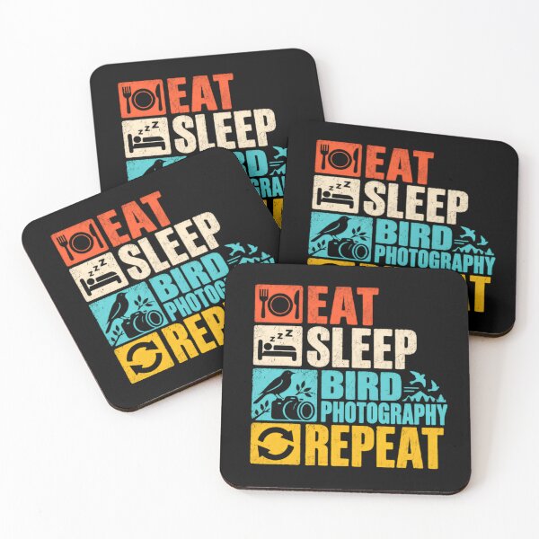 Item preview, Eat Sleep Bird Photography Repeat Wildlife Photographer Hobby designed and sold by JonesFlora2025.