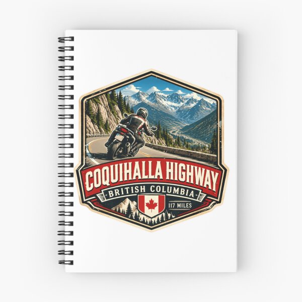 Item preview, Coquihalla Highway British Columbia Canada 117 Miles Motorcycle Road Trip designed and sold by Star3NowForMe.