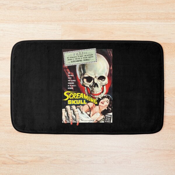 Item preview, Retro Screaming Skull Vintage Horror Comic Art designed and sold by DonaldLMontalvo.