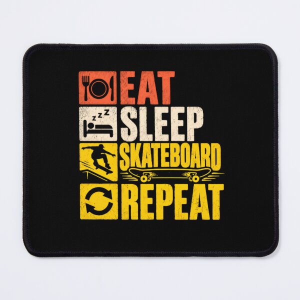 Item preview, Eat Sleep Skateboard Repeat Skateboarder Skaters Skateboarding Hobby designed and sold by JonesFlora2025.