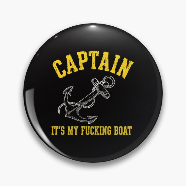 Item preview, Captain My Boat Anchor Nautical Humor designed and sold by hamid-lew-haven.
