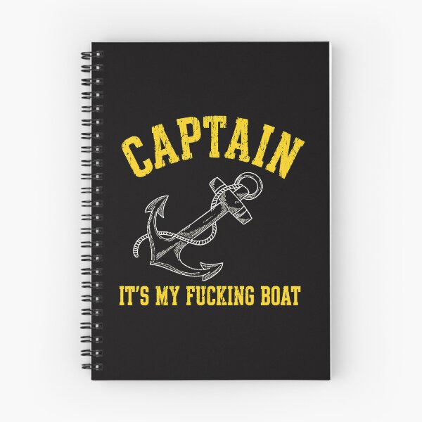 Item preview, Captain My Boat Anchor Nautical Humor designed and sold by hamid-lew-haven.