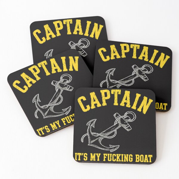 Item preview, Captain My Boat Anchor Nautical Humor designed and sold by hamid-lew-haven.
