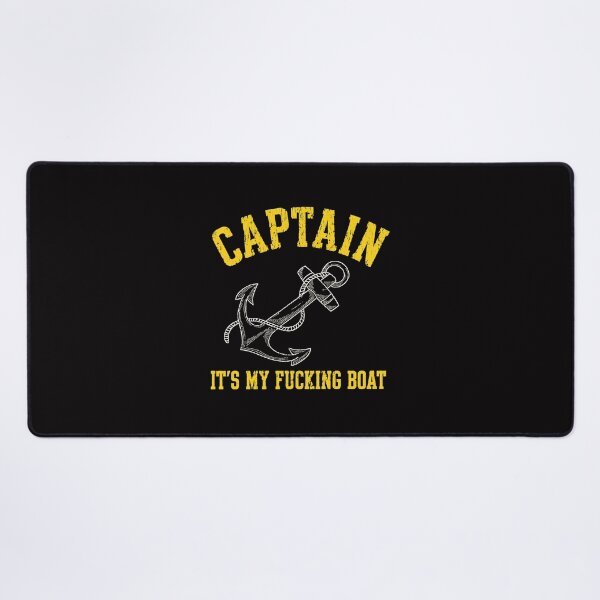 Item preview, Captain My Boat Anchor Nautical Humor designed and sold by hamid-lew-haven.