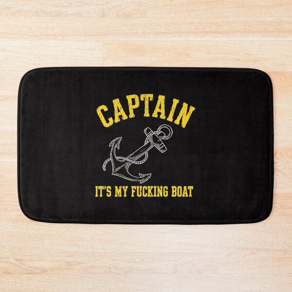 Item preview, Captain My Boat Anchor Nautical Humor designed and sold by hamid-lew-haven.