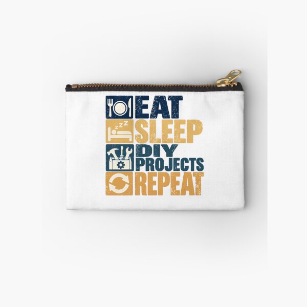 Item preview, Eat Sleep DIY Projects Repeat Do It Yourself Handyman Crafter Hobby designed and sold by SkeletonsDanger.