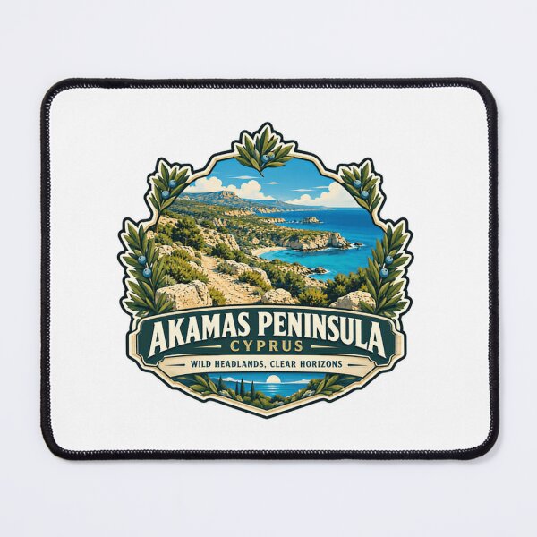 Item preview, Akamas Peninsula Cyprus Wild Headlands Clear Horizons Travel Souvenir Destination designed and sold by Simsimah26Parks.