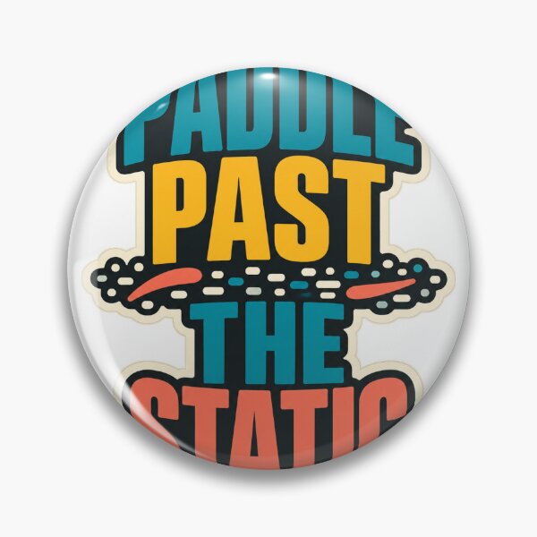 Item preview, Paddle Past The Static Water Life designed and sold by aihrgdesign.