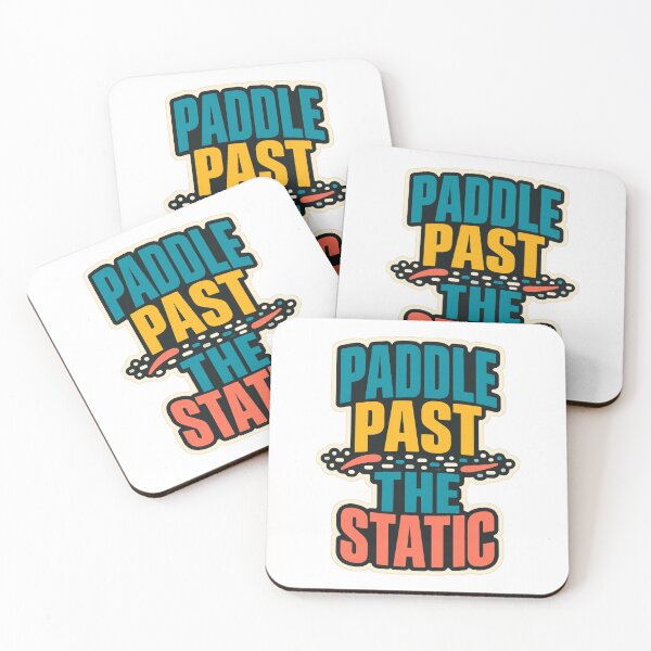 Item preview, Paddle Past The Static Water Life designed and sold by aihrgdesign.