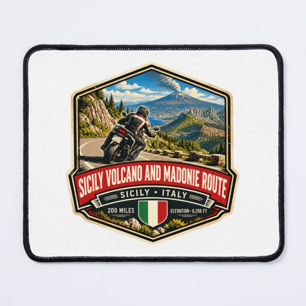 Item preview, Sicily Volcano And Madonie Route Sicily Italy Motorcycle Tour Road Trip designed and sold by Star3NowForMe.