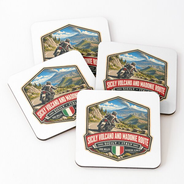 Item preview, Sicily Volcano And Madonie Route Sicily Italy Motorcycle Tour Road Trip designed and sold by Star3NowForMe.