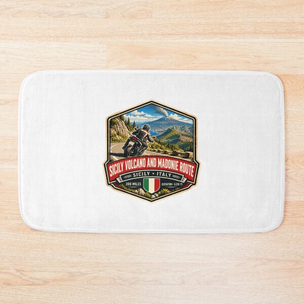 Item preview, Sicily Volcano And Madonie Route Sicily Italy Motorcycle Tour Road Trip designed and sold by Star3NowForMe.