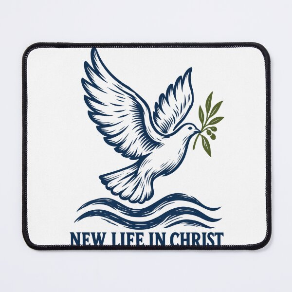 Item preview, New Life in Christ Shirt, Dove and Water Baptism Graphic designed and sold by haitrieuic96.