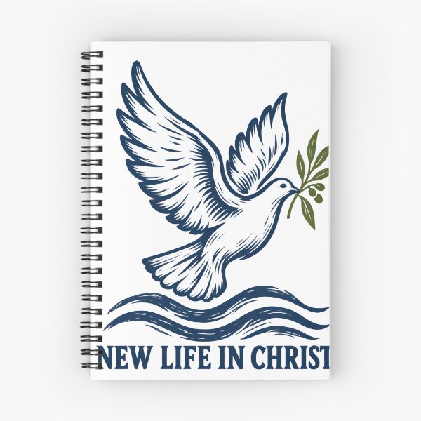 Item preview, New Life in Christ Shirt, Dove and Water Baptism Graphic designed and sold by haitrieuic96.