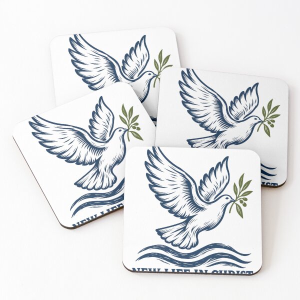 Item preview, New Life in Christ Shirt, Dove and Water Baptism Graphic designed and sold by haitrieuic96.