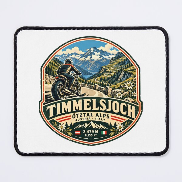Item preview, Timmelsjoch Ötztal Alps Austria Italy Motorcycle Travel Rider Mountain Pass designed and sold by Star3NowForMe.