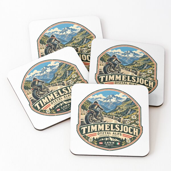 Item preview, Timmelsjoch Ötztal Alps Austria Italy Motorcycle Travel Rider Mountain Pass designed and sold by Star3NowForMe.
