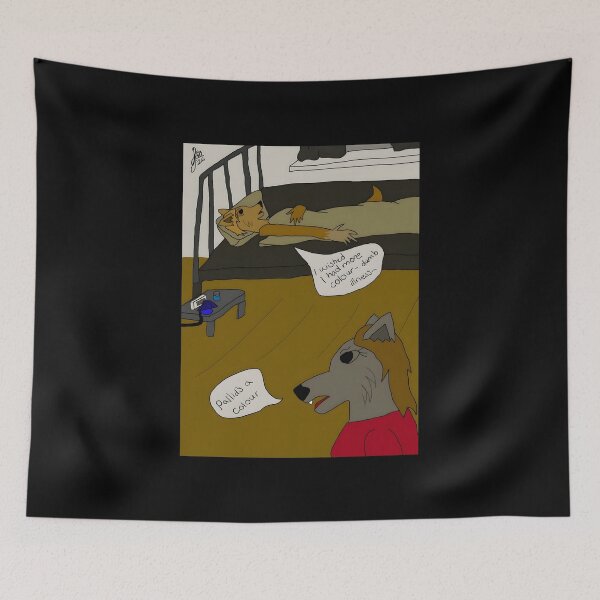 Item preview, Whimsical Animal Dialogue in Bed designed and sold by J-Mindful.
